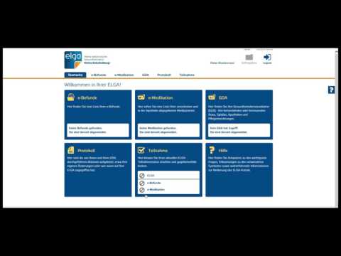 Erklärvideo zum ELGA-Portal 