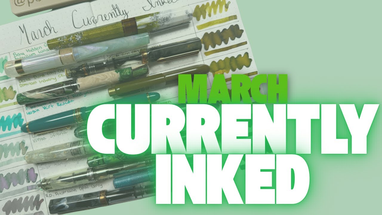 March Currently Inked