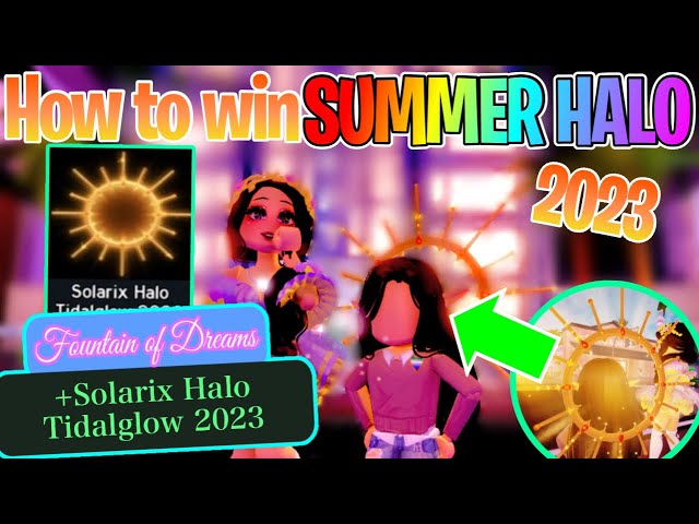 Royale High Summer 2023 Halo Answers: Solarix Halo Tidalglow - GINX TV