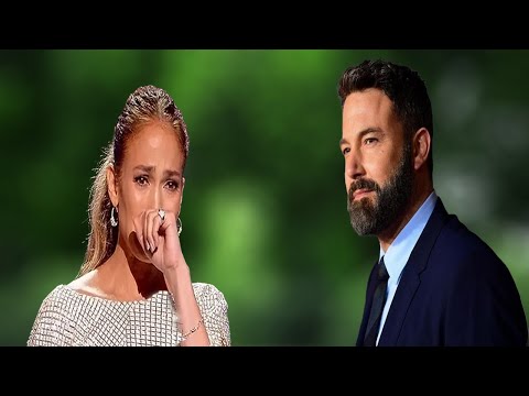 Jennifer Lopez cried while shouting at Ben Affleck, everyone was stunned to hear it