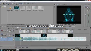How to make iron man intro in vegas pro 10,11,12,13.