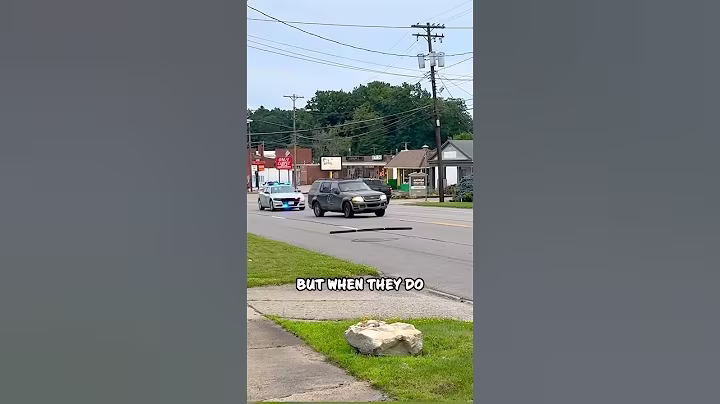 This Officer Had ONE Job… Epic Police Fail 😂 #shorts