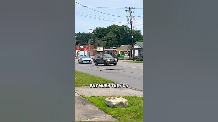 This Officer Had ONE Job… Epic Police Fail 😂 #shorts