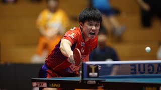 張本智和 vs 福光凌大 TBESTGAME 琉球アスティーダ vs 静岡ジェード ノジマTリーグ2024-2025 2024年11月9日 那覇市民体育館 【卓球 Tリーグ公式】