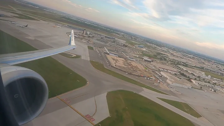 Westjet 737 max 8 with a golden hour take off from Winnipeg Richardson International Airport(YWG)