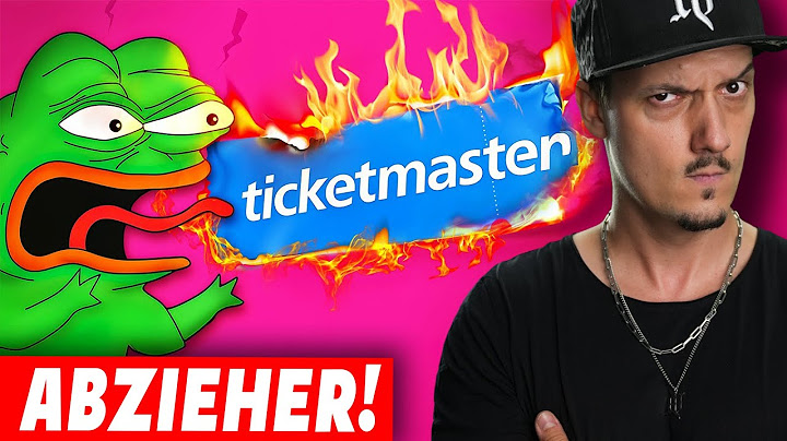 Ticketmaster ist so unfassbar räudig 🤮 - React