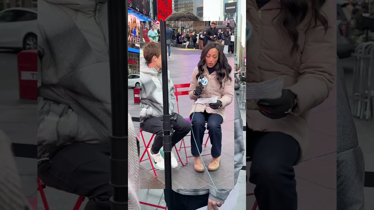 2025 United Airlines NYC Half Press Preview in Times Square