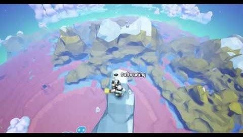 Astroneer - Falling from Space Rock
