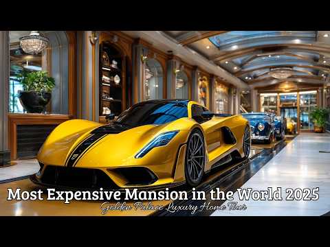 Most Expensive Mansion In The World 2025 Golden Palace Luxury Home Tour