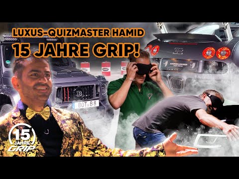 15 Jahre GRIP: Der Luxus-Quizmaster mit der Vorliebe für ganz besondere Autos - Hamid! 🤩💎🔥