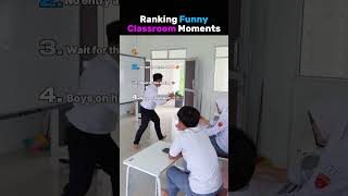 Ranking Funniest Classroom Moments Part-2 #shorts #ranking #funny