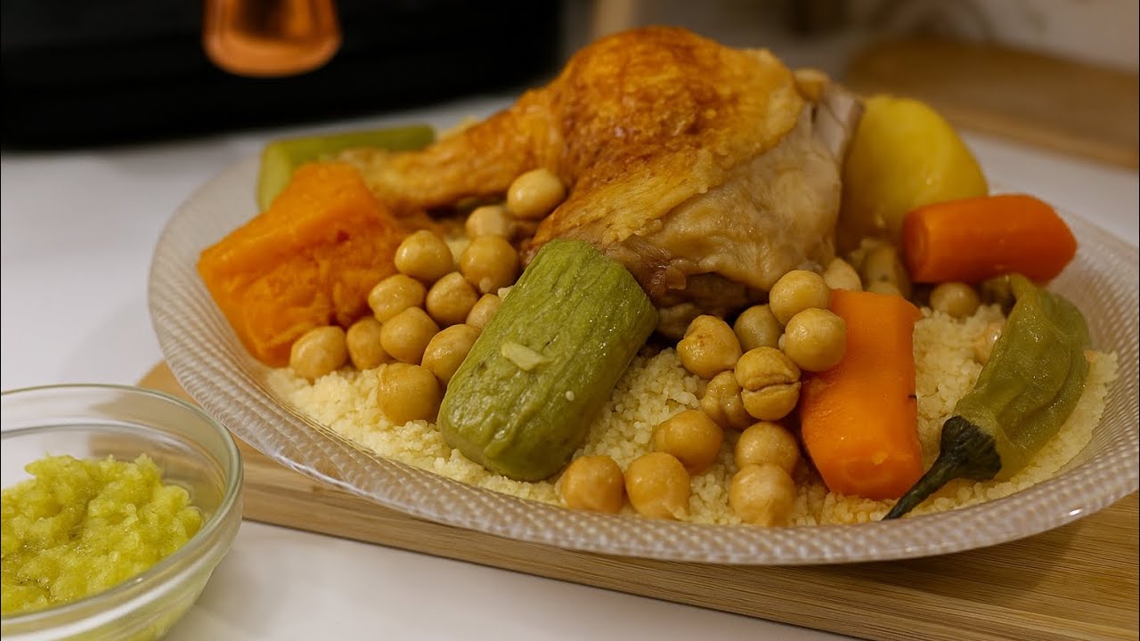 #المطبخ_الجزائري /#طبق الكسكس🇩🇿 الجزائري التقليدي على أصولو 😋 بطريقتنا الأصيلة ونكهة لا تقاوم