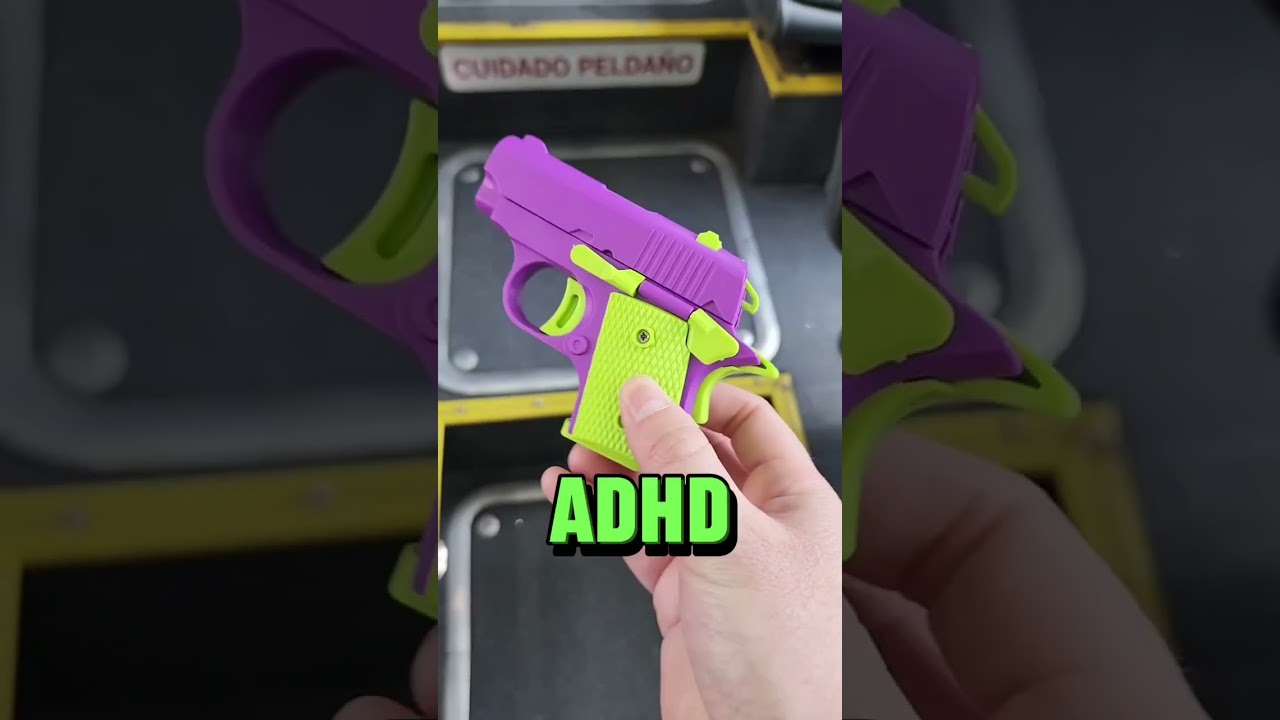 Fidget gun for adhd