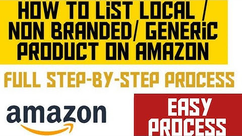 Generic Product Listing On Amazon | How To List Generic Products On Amazon