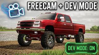 How to Enable Developer Mode & Freecam in Farming Simulator 25!