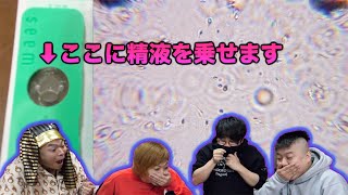 精子観察キットで東海オンエアの精子を測定したらまさかの…