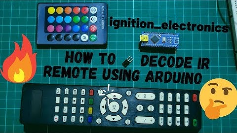 How to decode IR Remote  using Arduino nano || IR remote with Arduino || TSOP1838 with Arduino