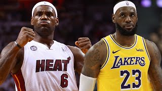 LeBron James Looking To Reignite Miami LeBron After Changing His Number Back To 6