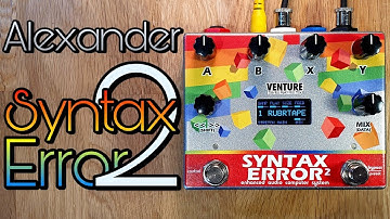 Alexander Syntax Error 2