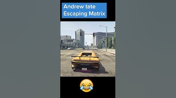 ANDREW TATE ESCAPES THE MATRIX🏃