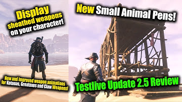 Testlive Update 2.5 Review | Conan Exiles