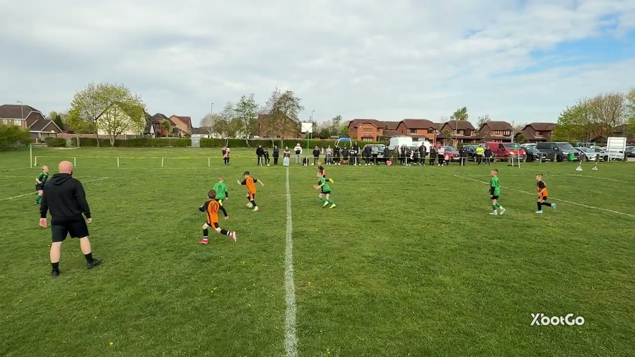 Drayton Youth Raptors U8 vs Sprowston FC Tigers U8 recorded on XbotGo Chameleon