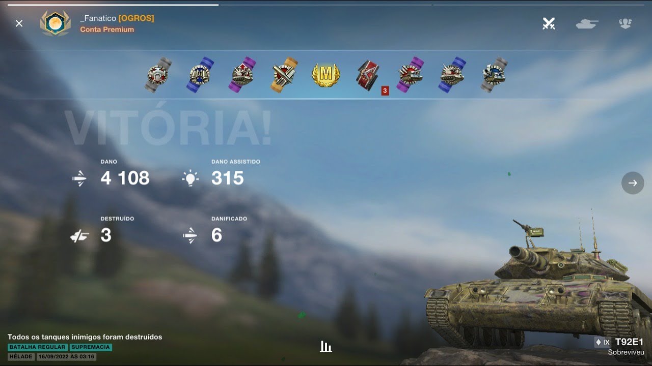 THE BRAVE LIGHT T92E1 | ACE | 4.1K DMG