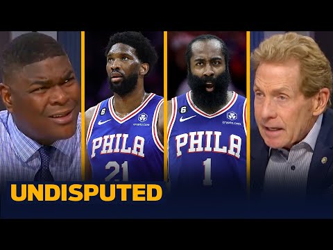 James Harden skips 76ers practice, Embiid says 'maybe he had something to do' | NBA | UNDISPUTED