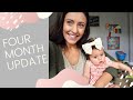 Baby’s 4 Month Update