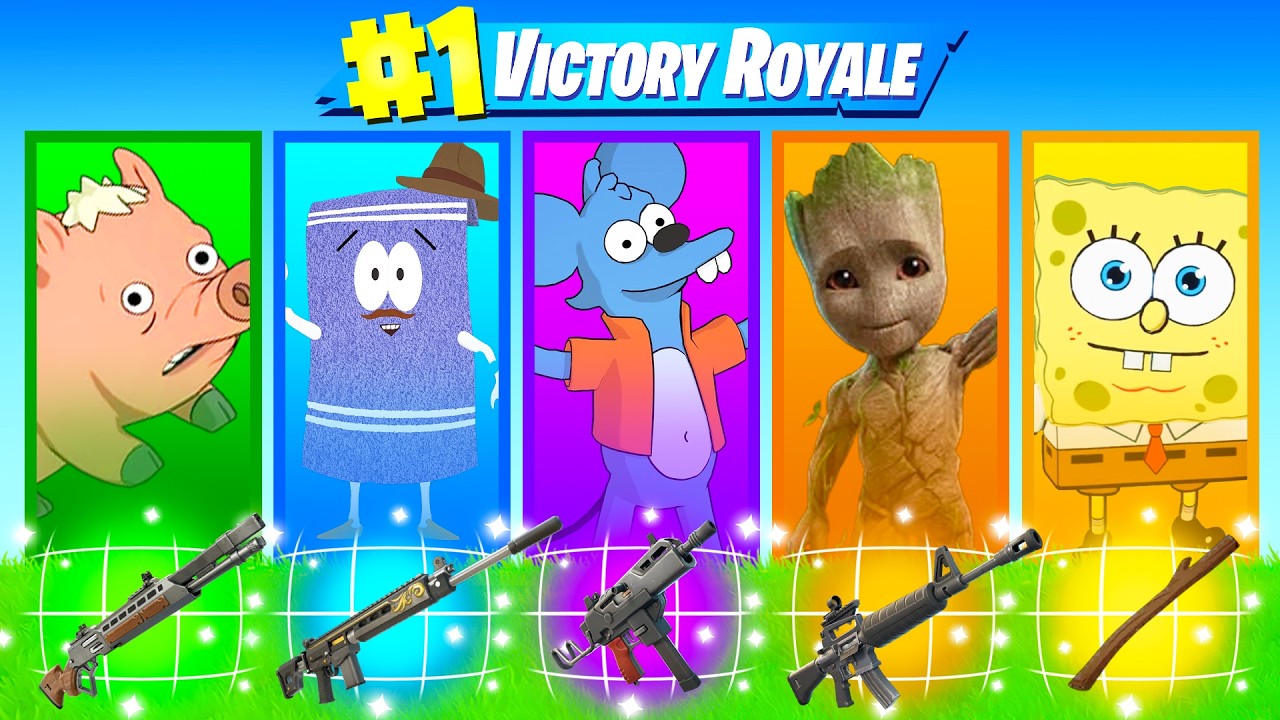 The *RANDOM* COLLAB SIDEKICK Challenge in Fortnite!