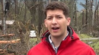 Town in Georgia still recovering from Thursday's EF2 tornado