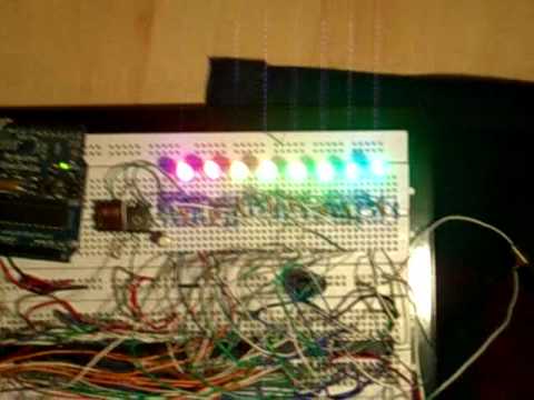High Power 8x8 RGB Matrix prototype