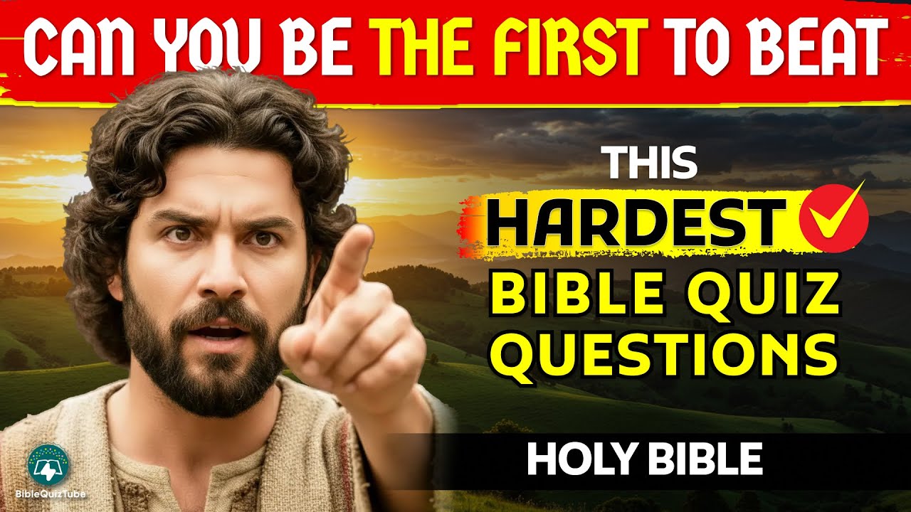 Сможете ли вы пройти этот САМЫЙ СЛОЖНЫЙ библейский тест? 😮 25 вопросов из Библии, которые можно н...