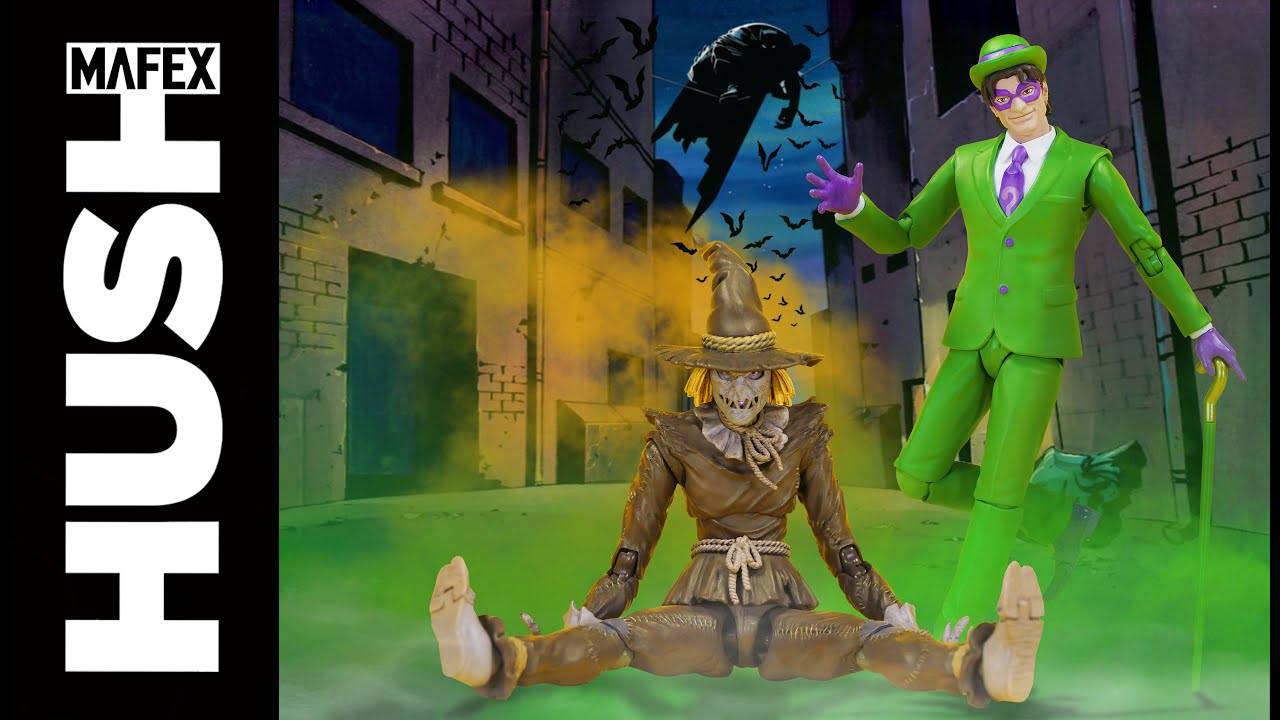 MAFEX RIDDLER and SCARECROW~Batman HUSH