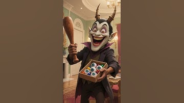 Kẹo Con Mắt và Nỗi Sợ Hãi Của Mèo Con  #short #shortvideo #shortsvideo #shortfeed #funny #cat #ai