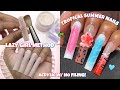 Recreating tropical summer nails from pinterest  lazy girl method with acrylic  3d nail art