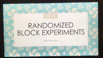 Randomized Block Experiments (STA3032 Final Project)