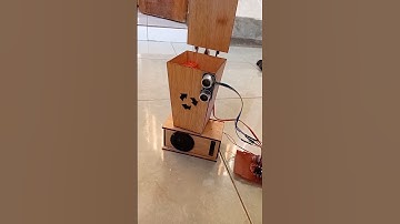 tempat sampah otomatis mengeluarkan suara #arduino #diy #arduinoproject #arduinonano