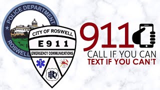 Roswell Police Text-to-911