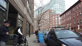 🚶‍♂️ South End, Harrison Ave, March 2022 | Candid Exploration [4K]