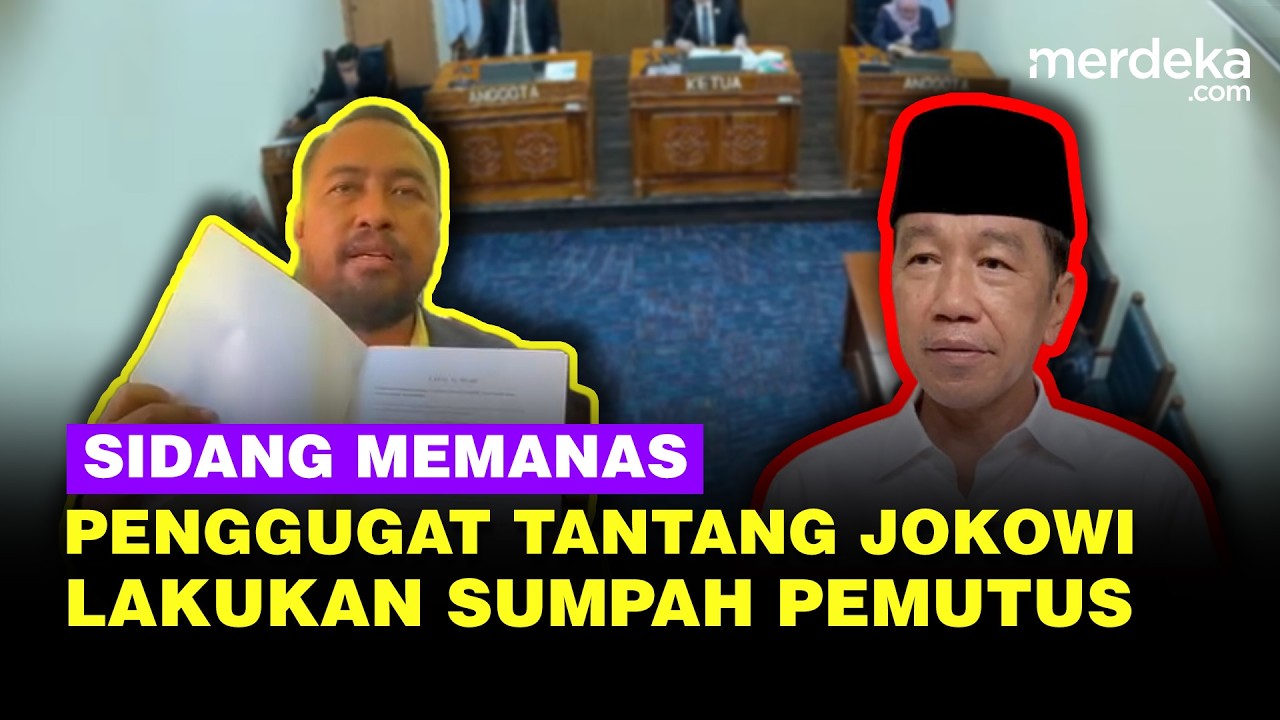 Sidang Memanas, Penggugat Tantang Jokowi Lakukan Sumpah Pemutus Jika Benar Punya Ijazah UGM