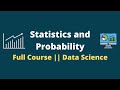 Complete Statistics & Probability Course for Data Science 📊