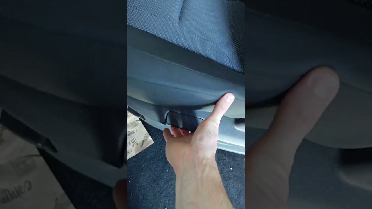 Снятие задних сидений(одинарных) на JAC M4 Refine 2024г