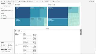 Tableau Tutorial 46: How to Use Actions to Filter Across Different Worksheets