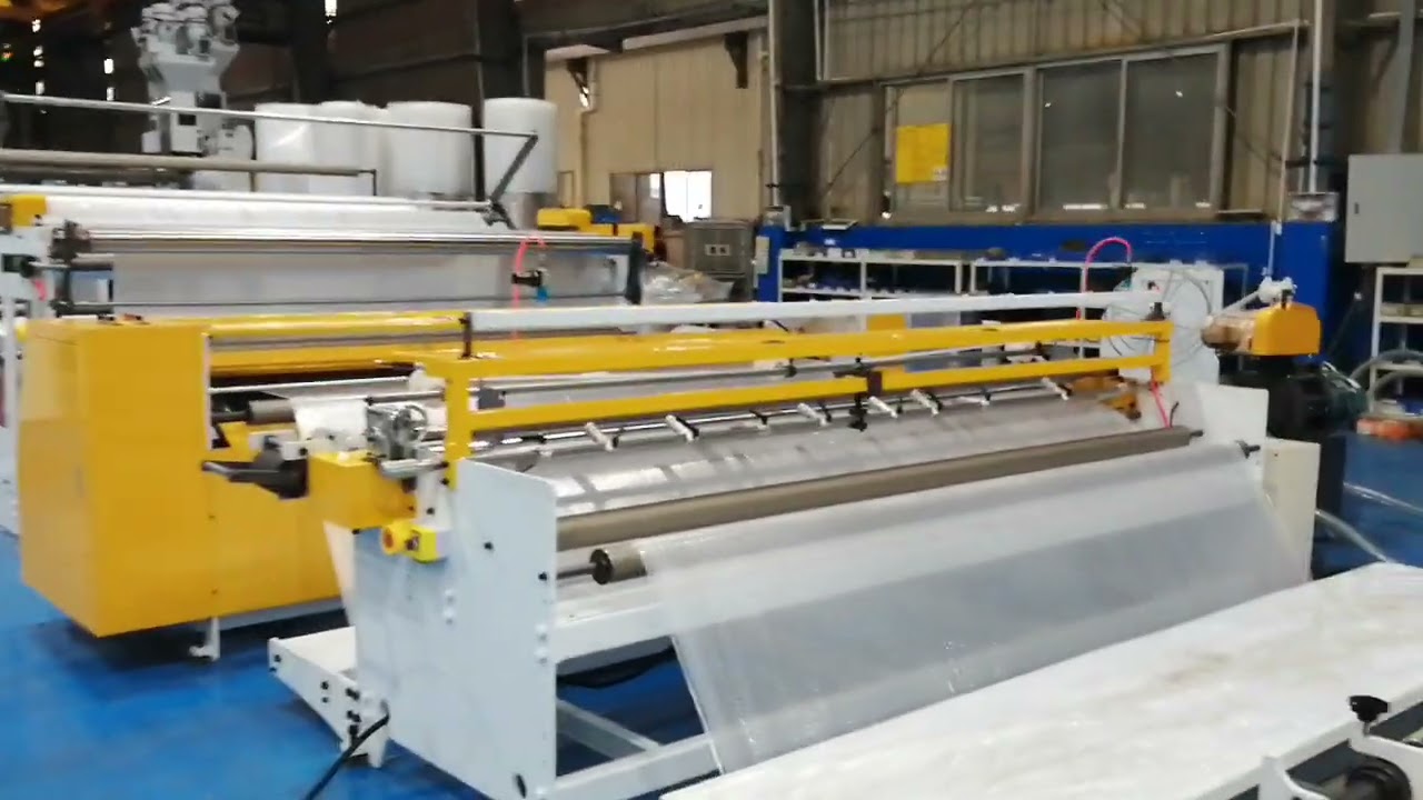 7 layers air bubble film lamination machine