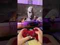 Playing God of War III (2010) on the PS3