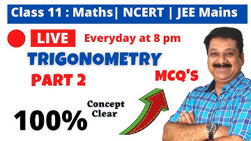#2 Trigonometry Part 2, Class 11 Maths, MCQ on trigonometry, #CBSE #JEE #JEEMains