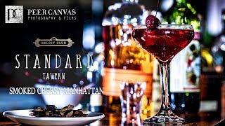 Smoked Cherry Manhattan at the Standard Tavern - Beloit Club