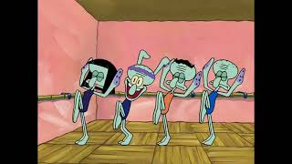 Squidward Dancing with Fellow Octopuses for 10 Hours