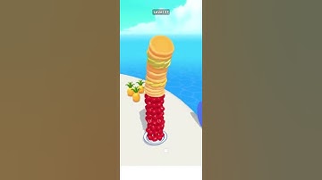 Max Level Pro Pancake Run - Gameplay  All Levels (Android, iOS) Shorts # 34